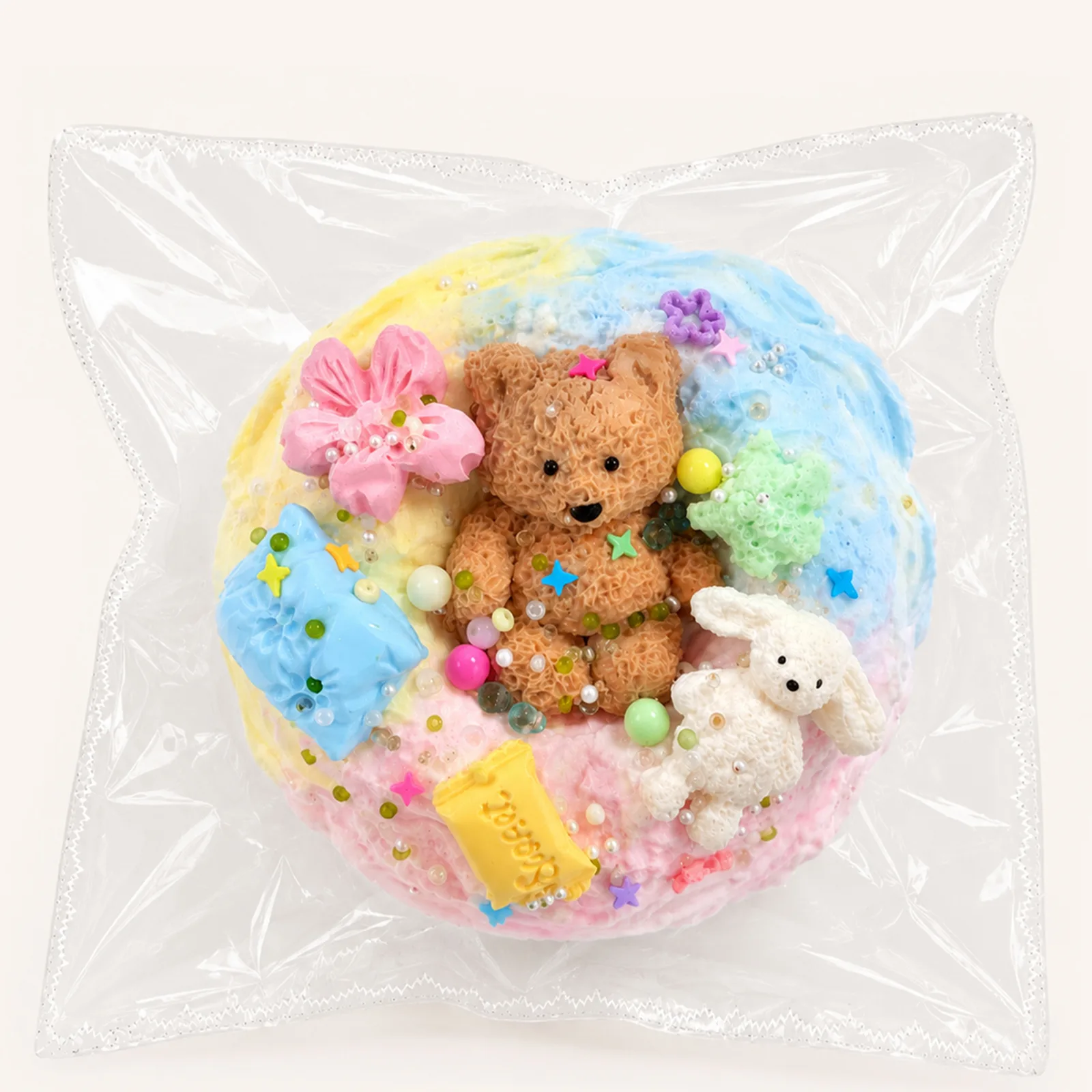 Rainbow Bear squishy